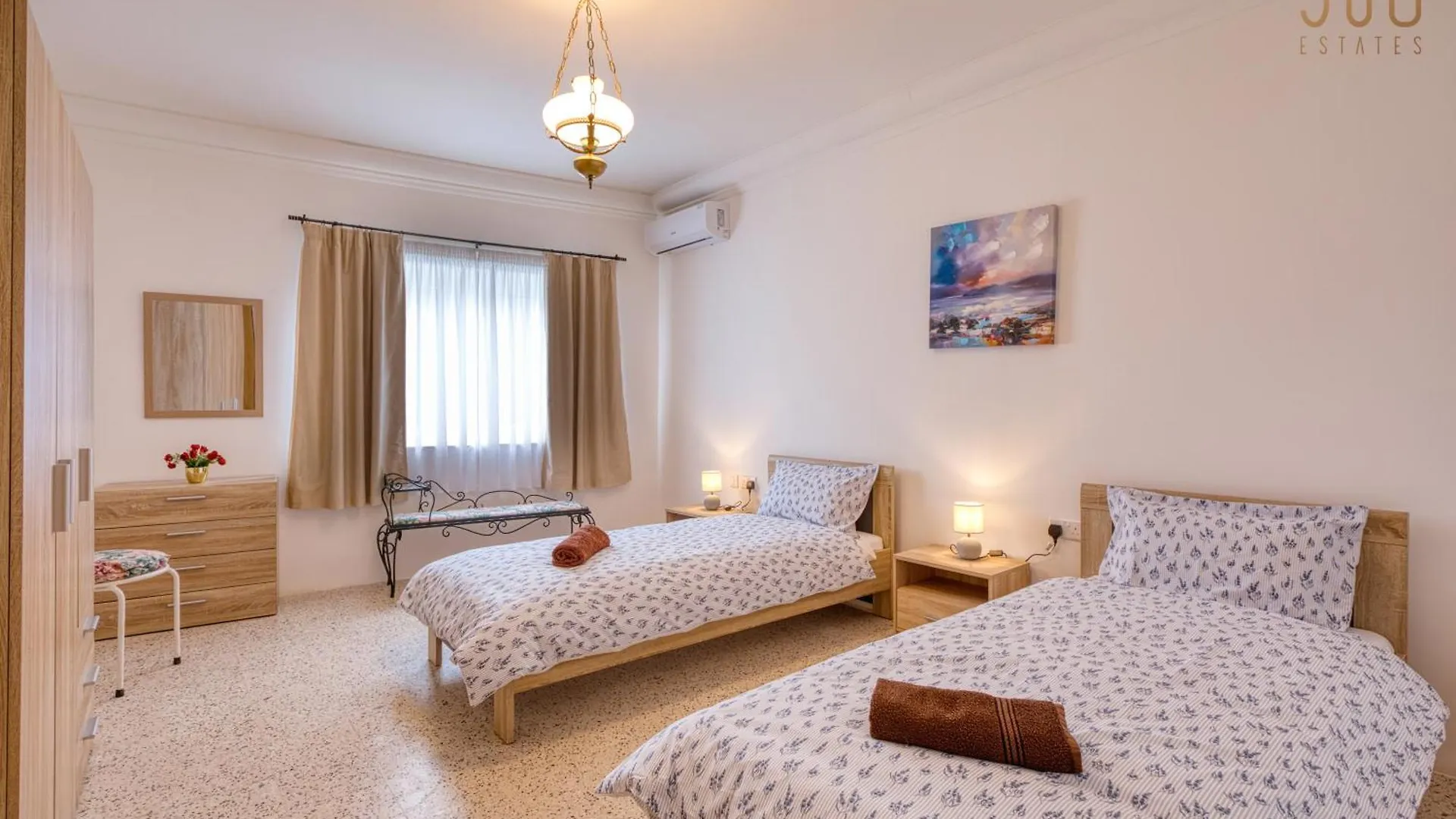 Apartment Charming 3Br Apt With City Views & Wifi In Swieqi By 360 Estates Is-Swieqi