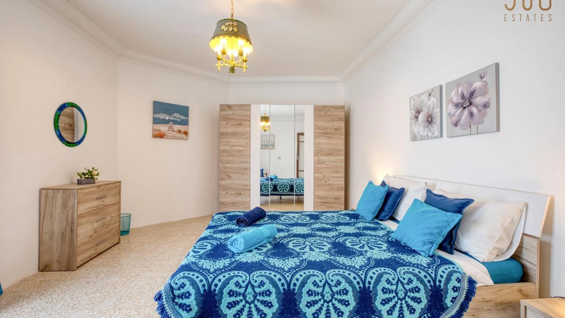 Charming 3Br Apt With City Views & Wifi In Swieqi By 360 Estates Is-Swieqi Apartment